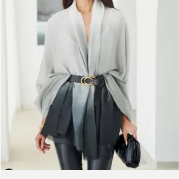 Carly Cushnie Ombré print scarf - Picture 1 of 3